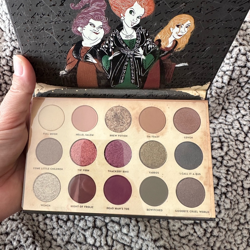 Colourpop Bewitching Eyeshadow Palette 15 Shades